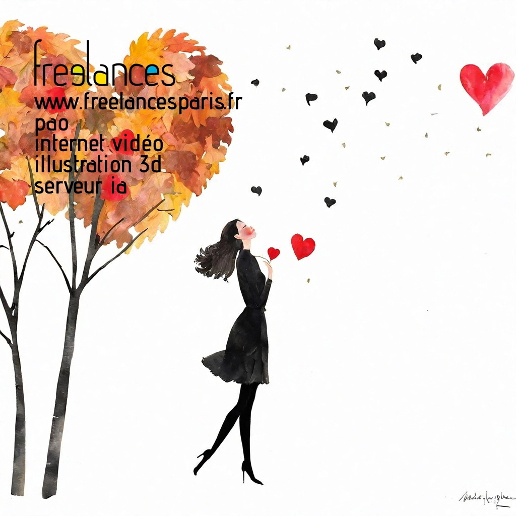 Pao mise en page internet vidéo illustration 3d serveur IA générative AI freelance paris studio de création magazines yrlpl470